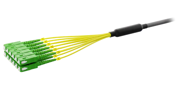 Picture of Fibrain TCF pre-connectorized multi-fiber cables